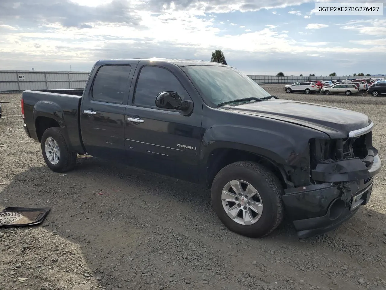 2011 GMC Sierra K1500 Denali VIN: 3GTP2XE27BG276427 Lot: 71680604