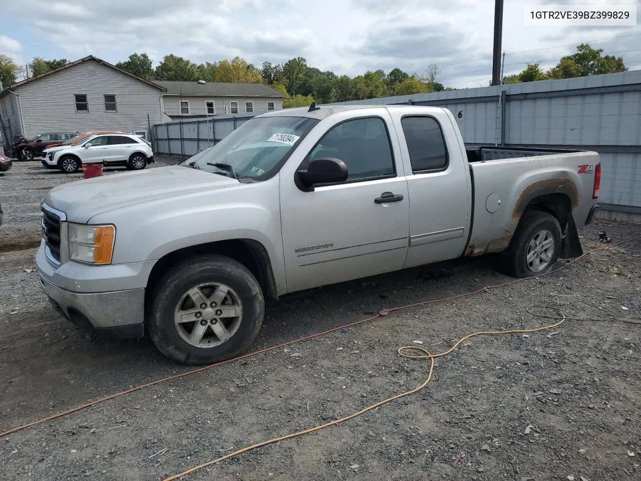 2011 GMC Sierra K1500 Sle VIN: 1GTR2VE39BZ399829 Lot: 71758394