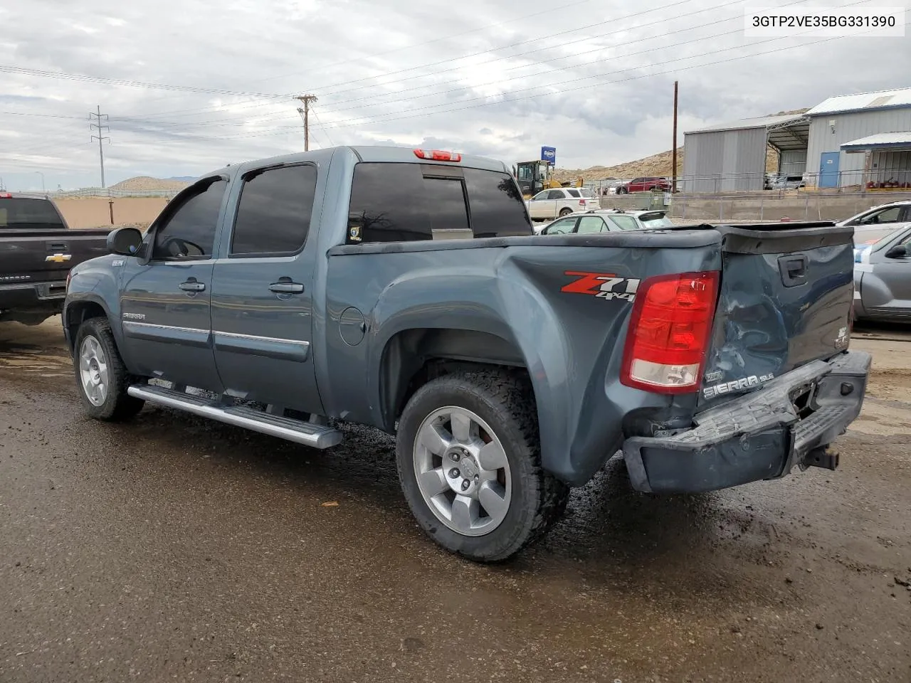 3GTP2VE35BG331390 2011 GMC Sierra K1500 Sle