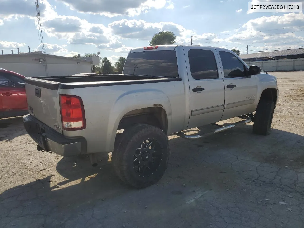 3GTP2VEA3BG117318 2011 GMC Sierra K1500 Sle