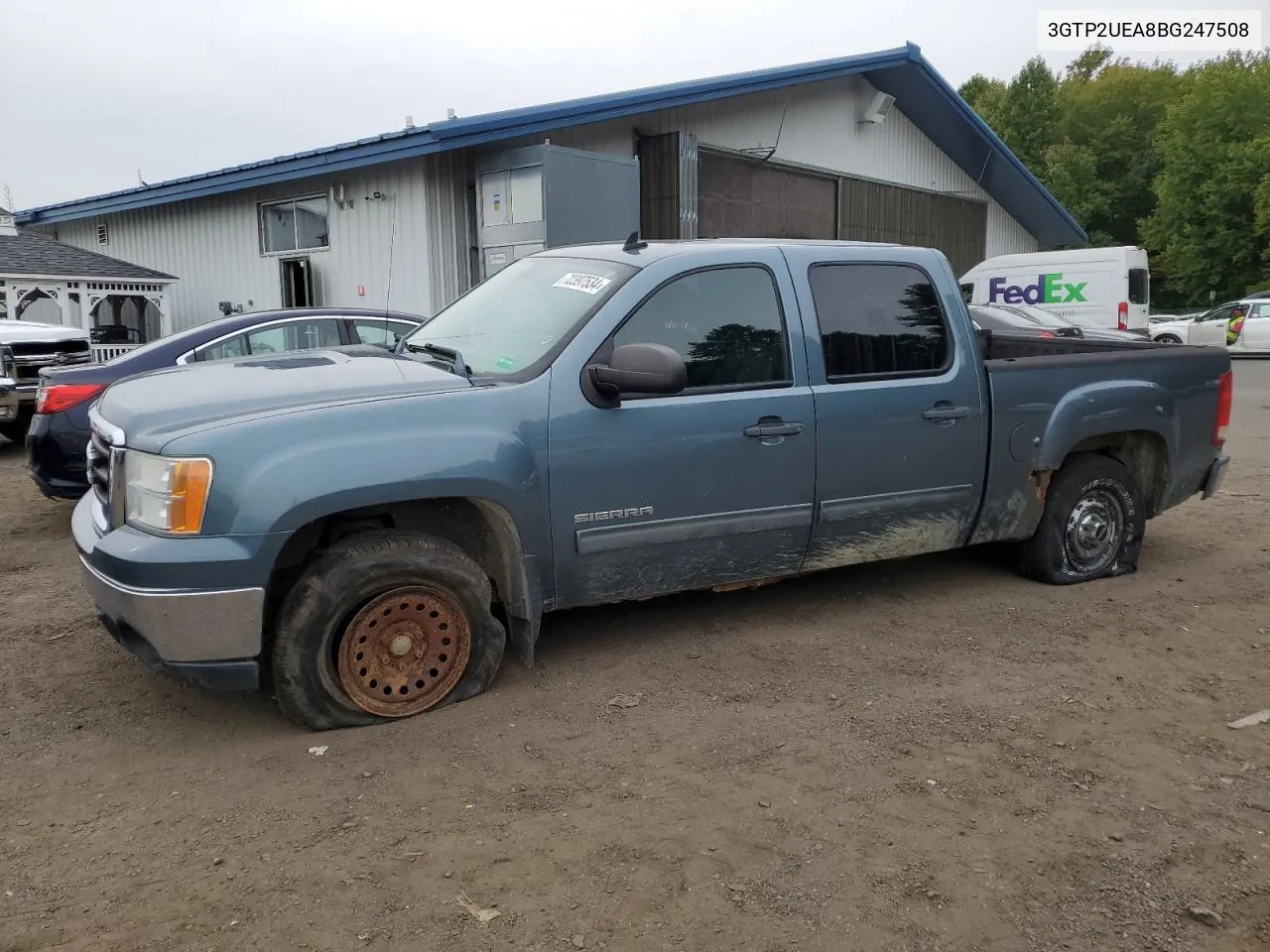 3GTP2UEA8BG247508 2011 GMC Sierra K1500 Sl