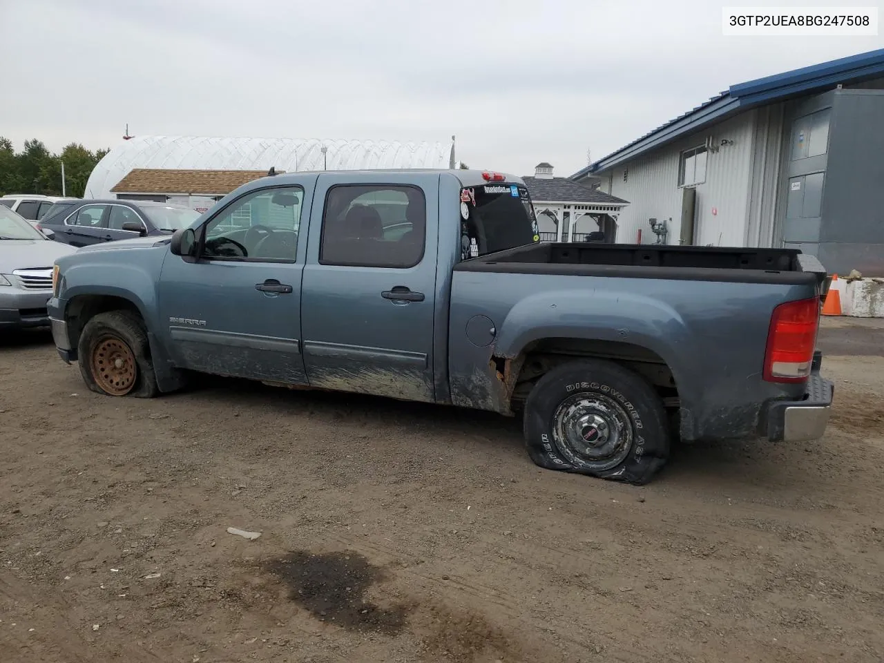 2011 GMC Sierra K1500 Sl VIN: 3GTP2UEA8BG247508 Lot: 72397534