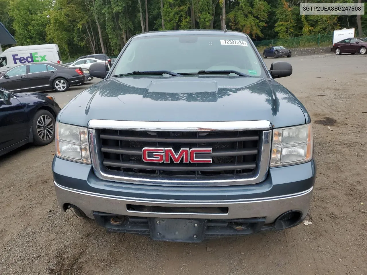 3GTP2UEA8BG247508 2011 GMC Sierra K1500 Sl