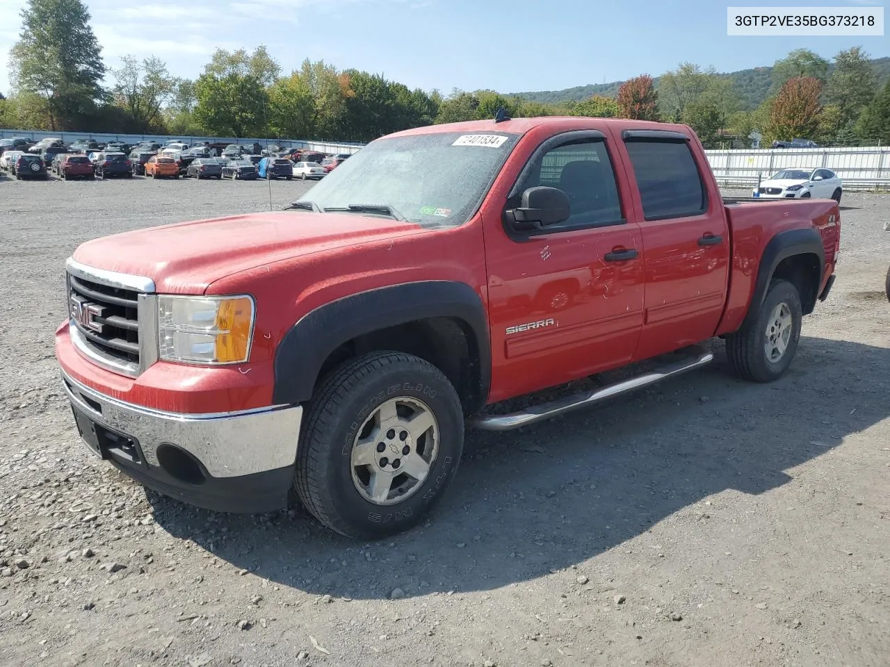 2011 GMC Sierra K1500 Sle VIN: 3GTP2VE35BG373218 Lot: 72401534