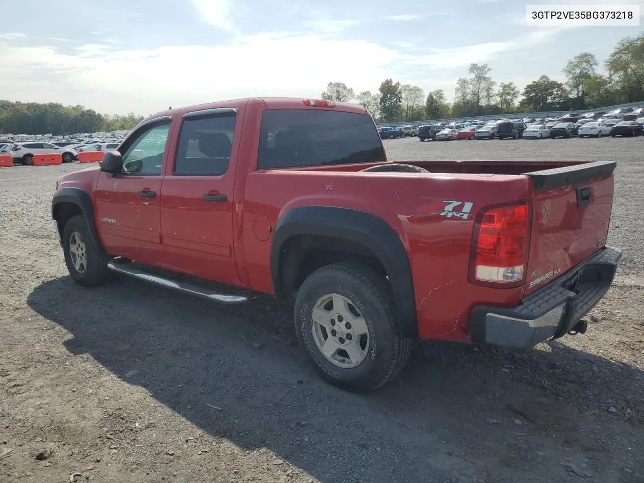 2011 GMC Sierra K1500 Sle VIN: 3GTP2VE35BG373218 Lot: 72401534