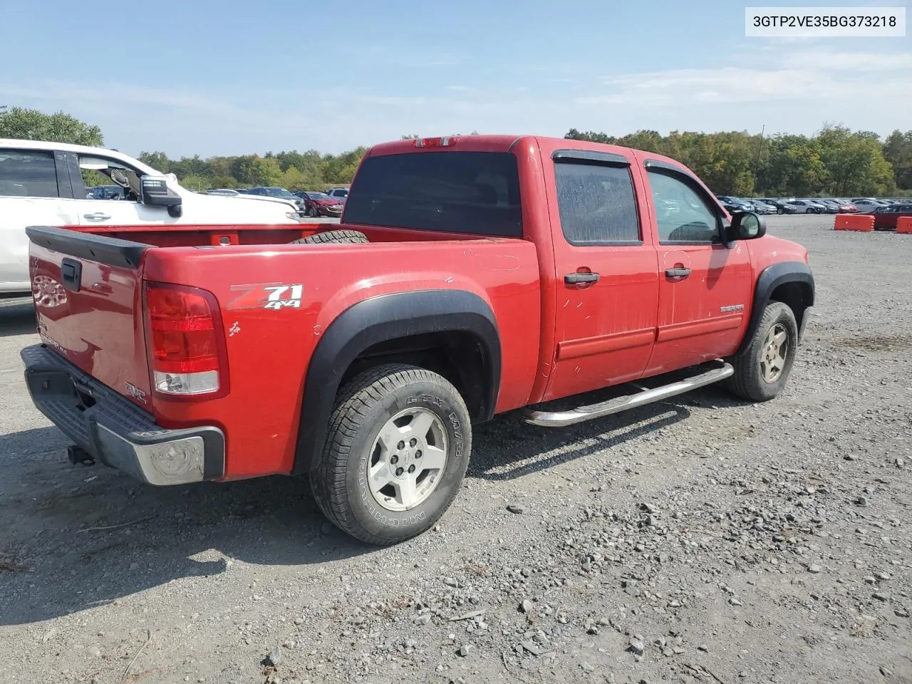 2011 GMC Sierra K1500 Sle VIN: 3GTP2VE35BG373218 Lot: 72401534