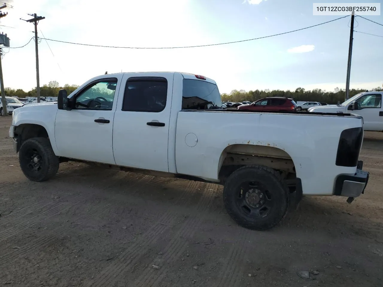 2011 GMC Sierra K2500 Heavy Duty VIN: 1GT12ZCG3BF255740 Lot: 72440194