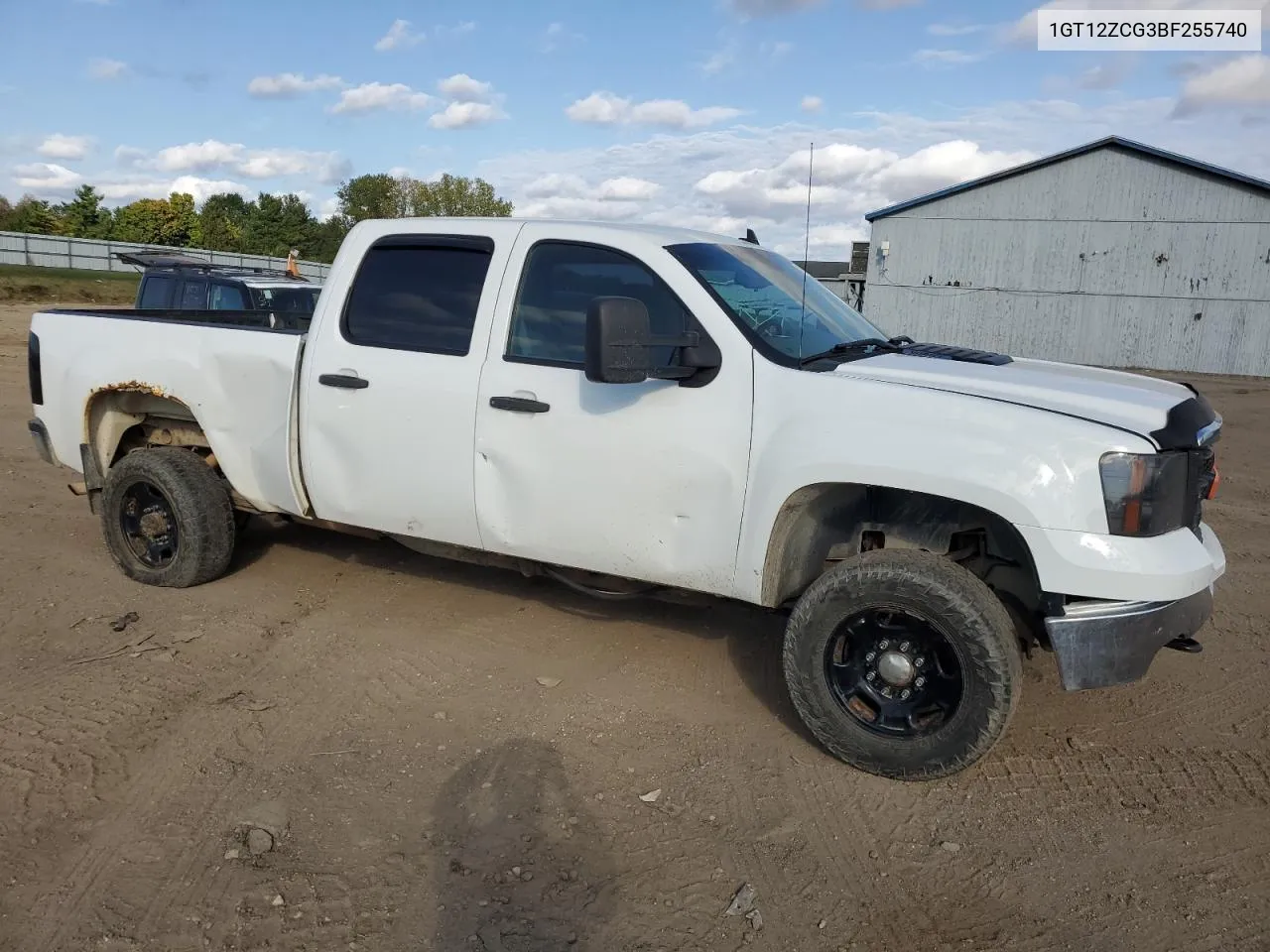 2011 GMC Sierra K2500 Heavy Duty VIN: 1GT12ZCG3BF255740 Lot: 72440194