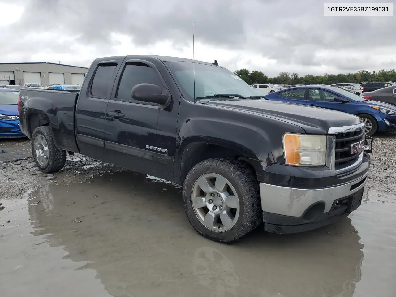 2011 GMC Sierra K1500 Sle VIN: 1GTR2VE35BZ199031 Lot: 72575444