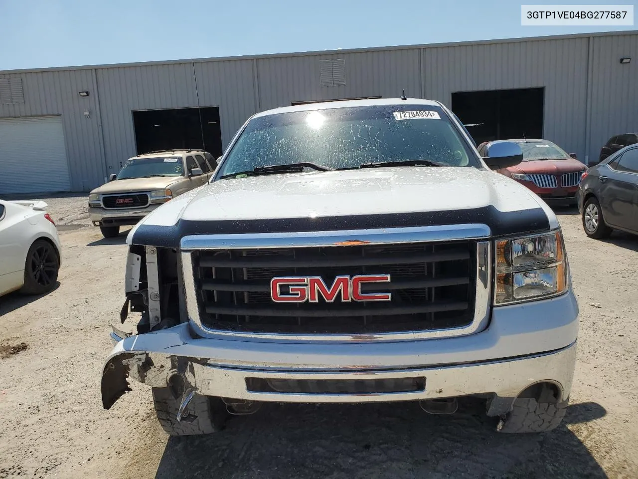 2011 GMC Sierra C1500 Sle VIN: 3GTP1VE04BG277587 Lot: 72784934