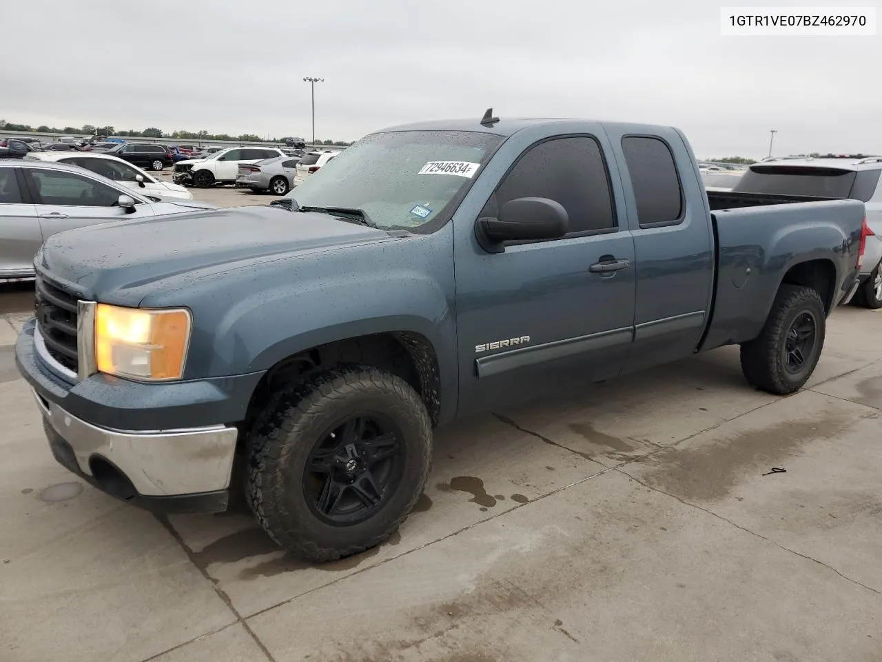 2011 GMC Sierra C1500 Sle VIN: 1GTR1VE07BZ462970 Lot: 72946634