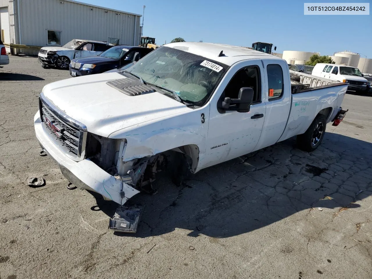 2011 GMC Sierra C3500 VIN: 1GT512CG4BZ454242 Lot: 73174814