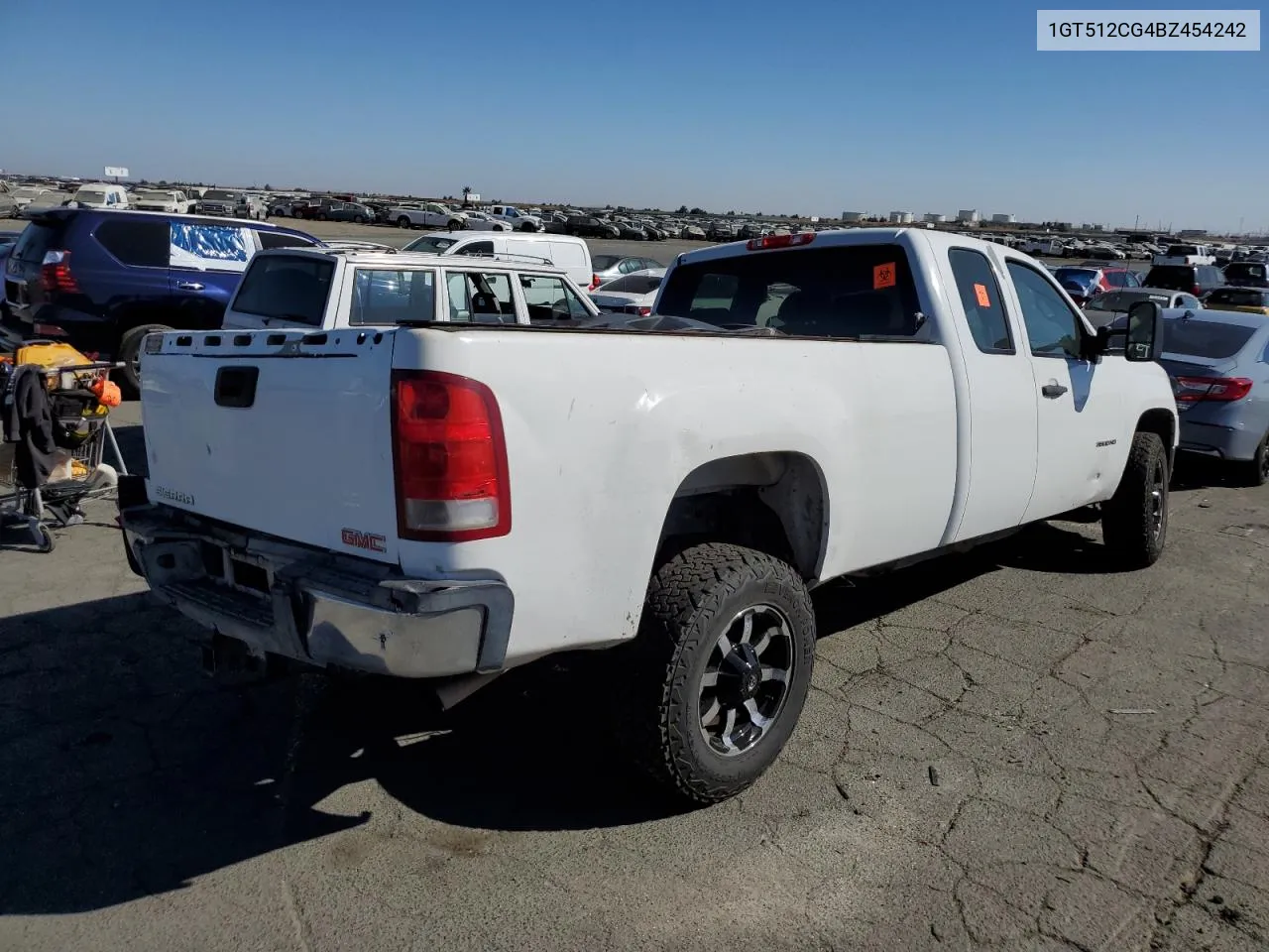 2011 GMC Sierra C3500 VIN: 1GT512CG4BZ454242 Lot: 73174814