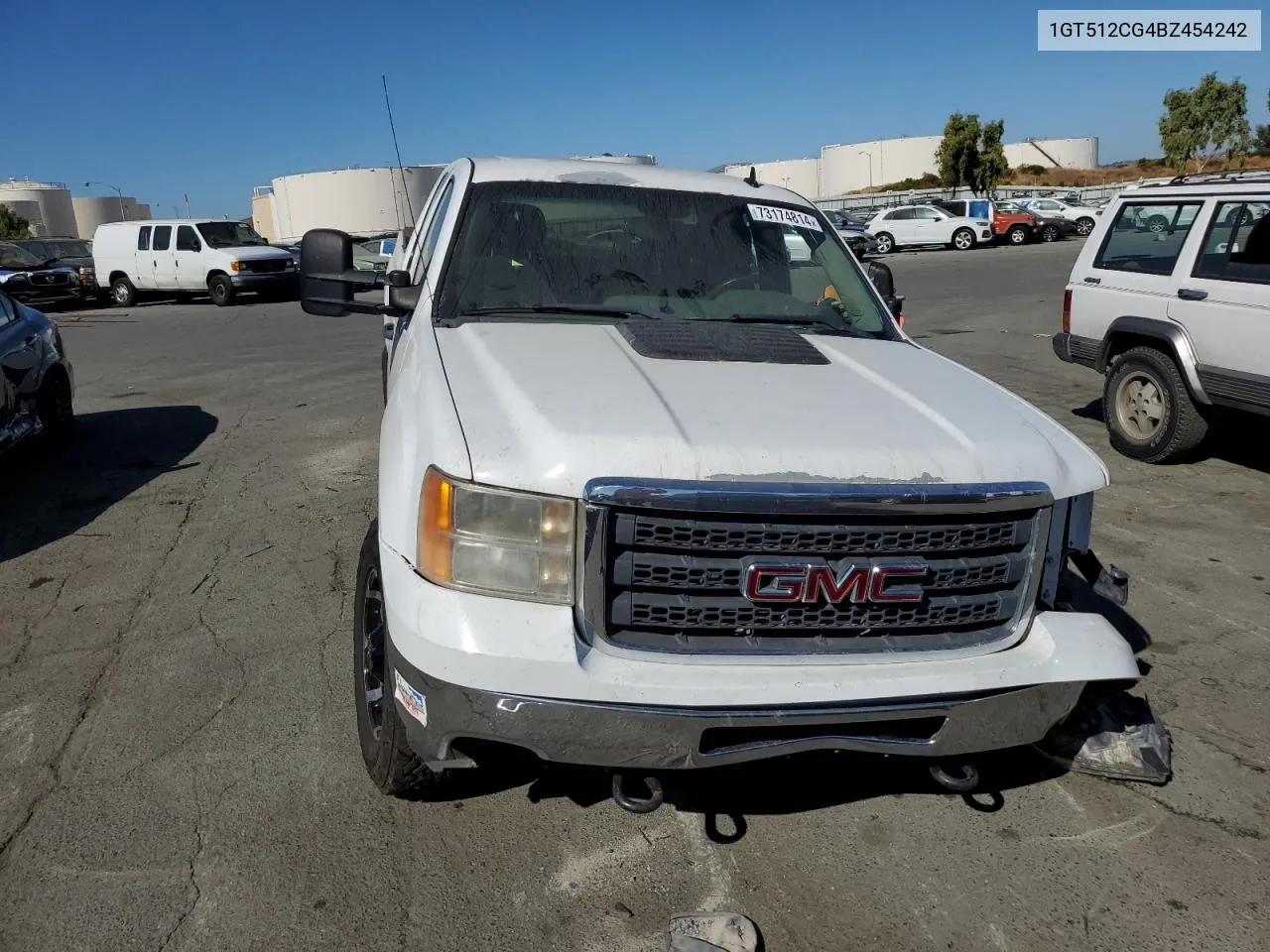 2011 GMC Sierra C3500 VIN: 1GT512CG4BZ454242 Lot: 73174814