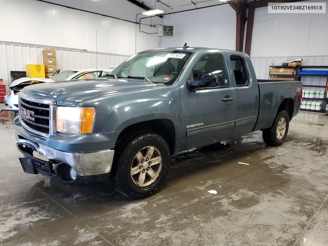 1GTR2VE34BZ169518 2011 GMC Sierra K1500 Sle