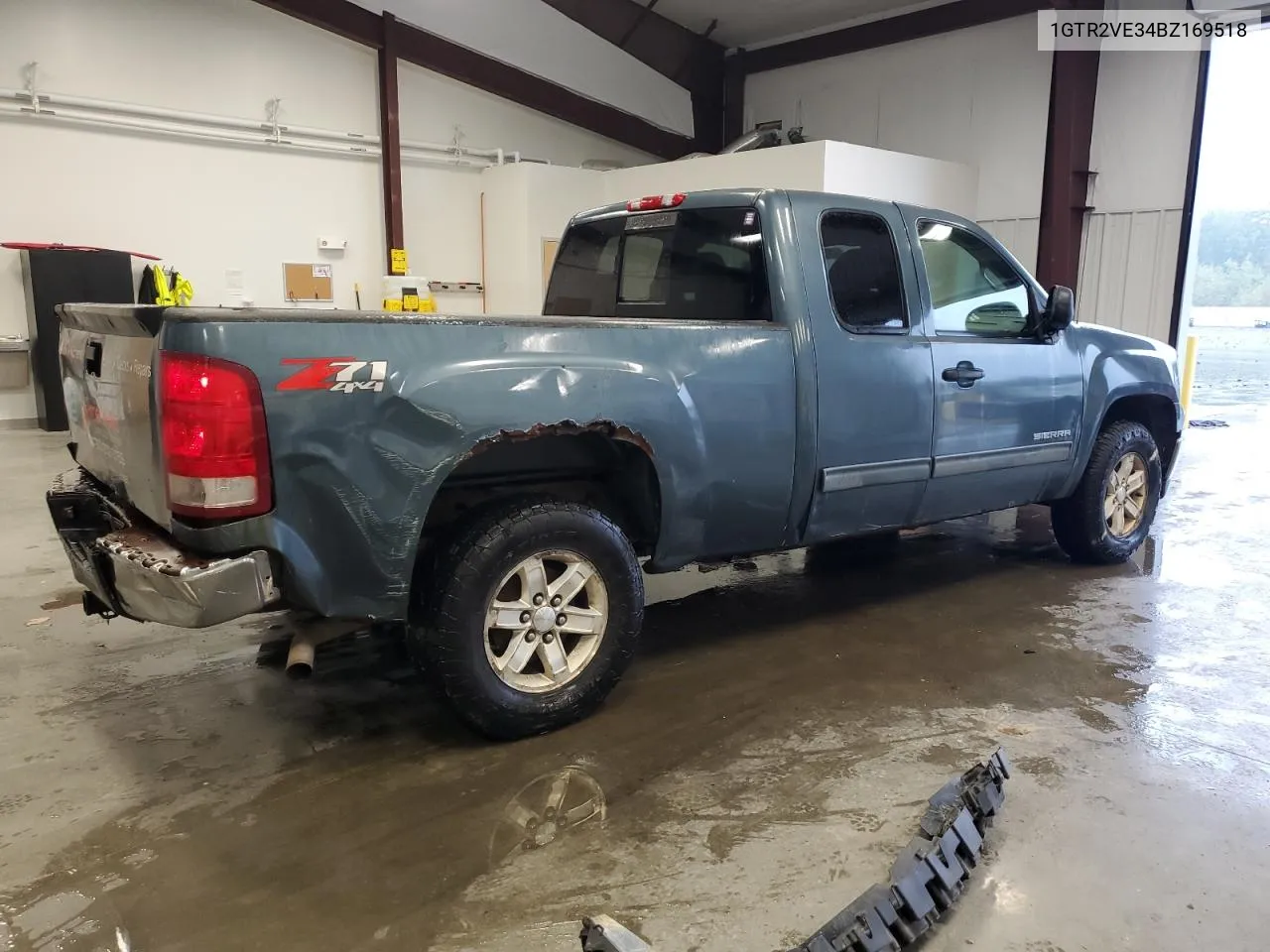 1GTR2VE34BZ169518 2011 GMC Sierra K1500 Sle