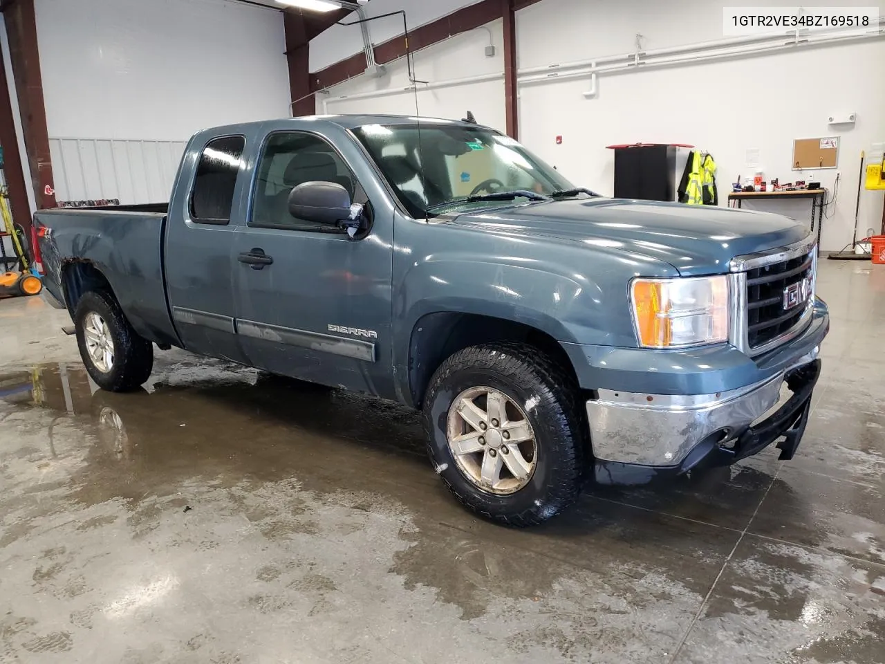 2011 GMC Sierra K1500 Sle VIN: 1GTR2VE34BZ169518 Lot: 73375624