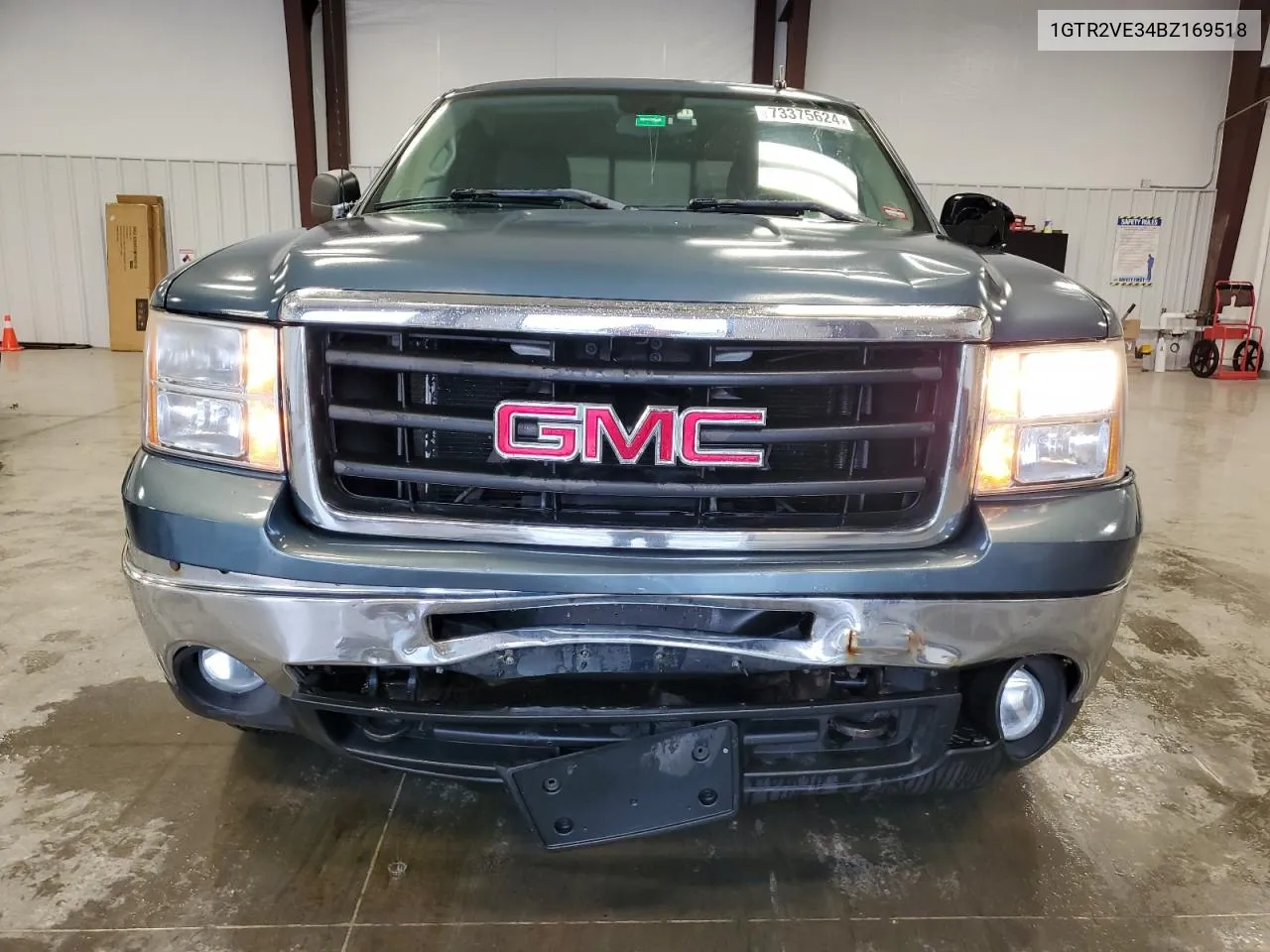 1GTR2VE34BZ169518 2011 GMC Sierra K1500 Sle