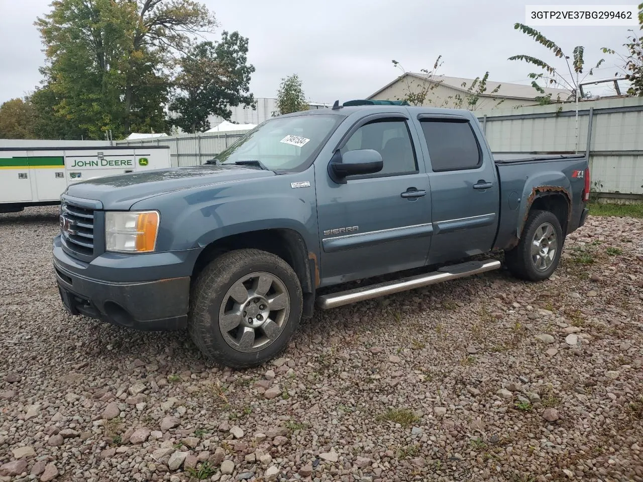 2011 GMC Sierra K1500 Sle VIN: 3GTP2VE37BG299462 Lot: 73491534