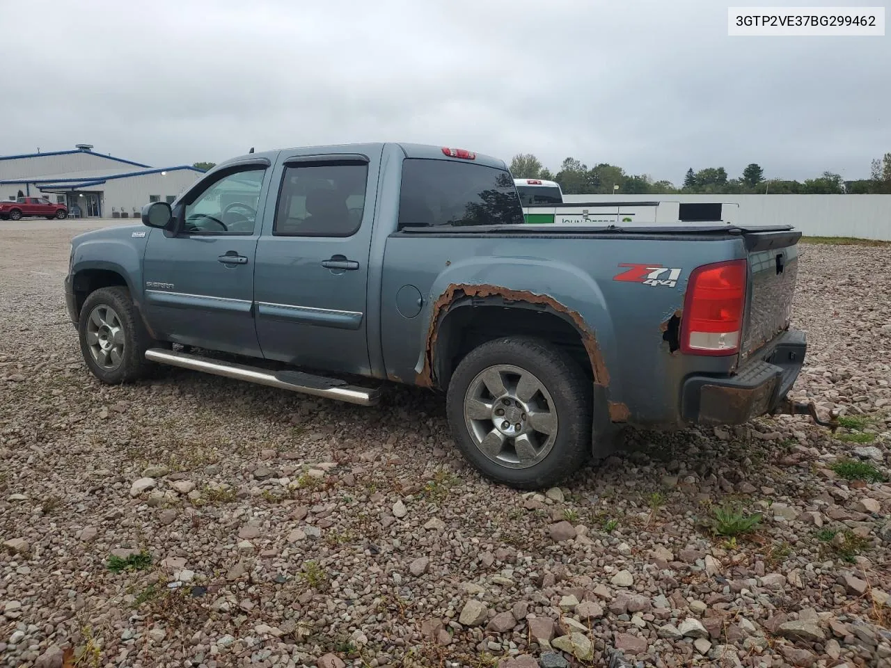 2011 GMC Sierra K1500 Sle VIN: 3GTP2VE37BG299462 Lot: 73491534