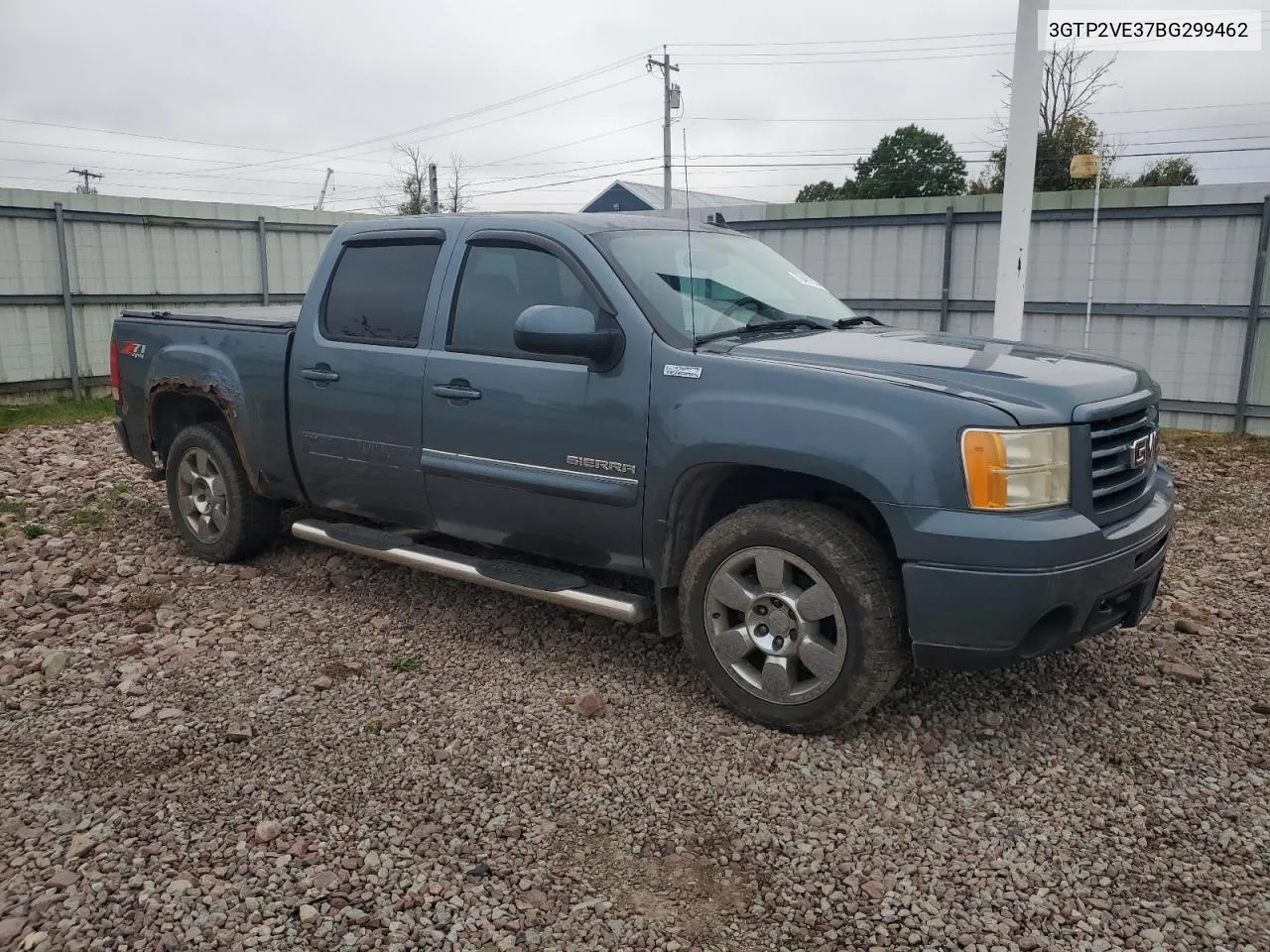 2011 GMC Sierra K1500 Sle VIN: 3GTP2VE37BG299462 Lot: 73491534