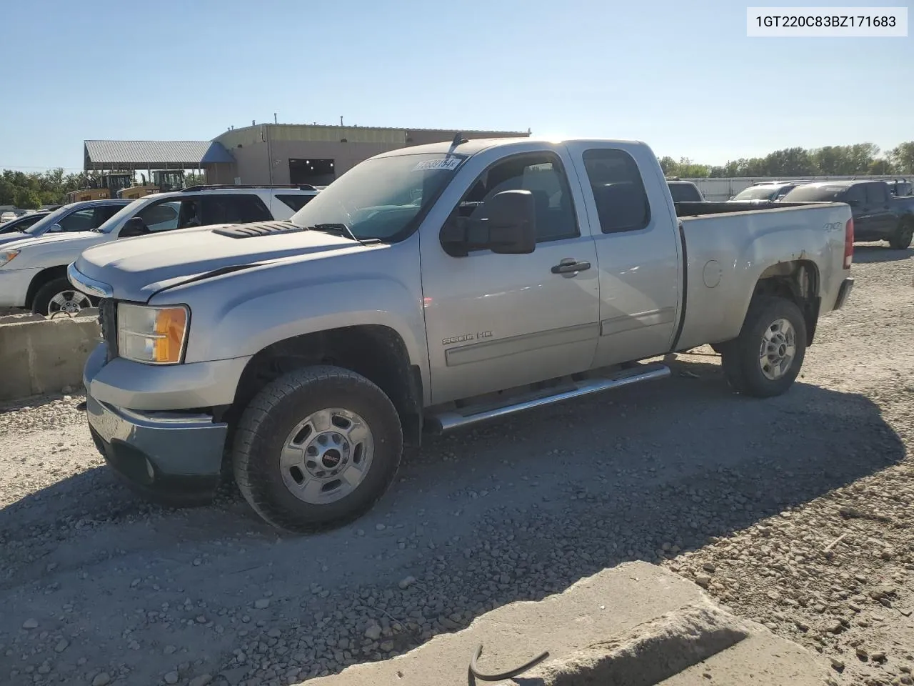 1GT220C83BZ171683 2011 GMC Sierra K2500 Sle