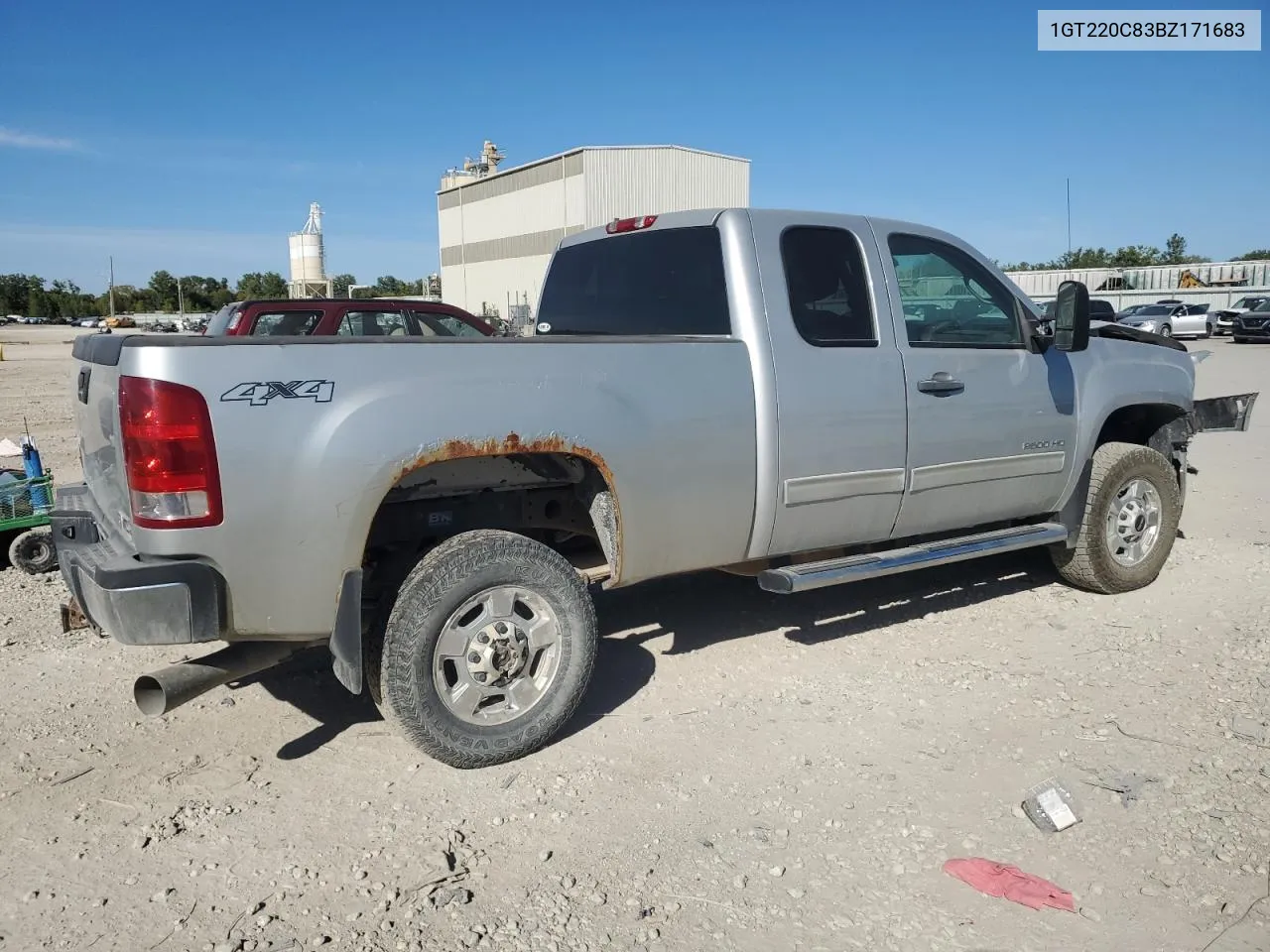 2011 GMC Sierra K2500 Sle VIN: 1GT220C83BZ171683 Lot: 73539154