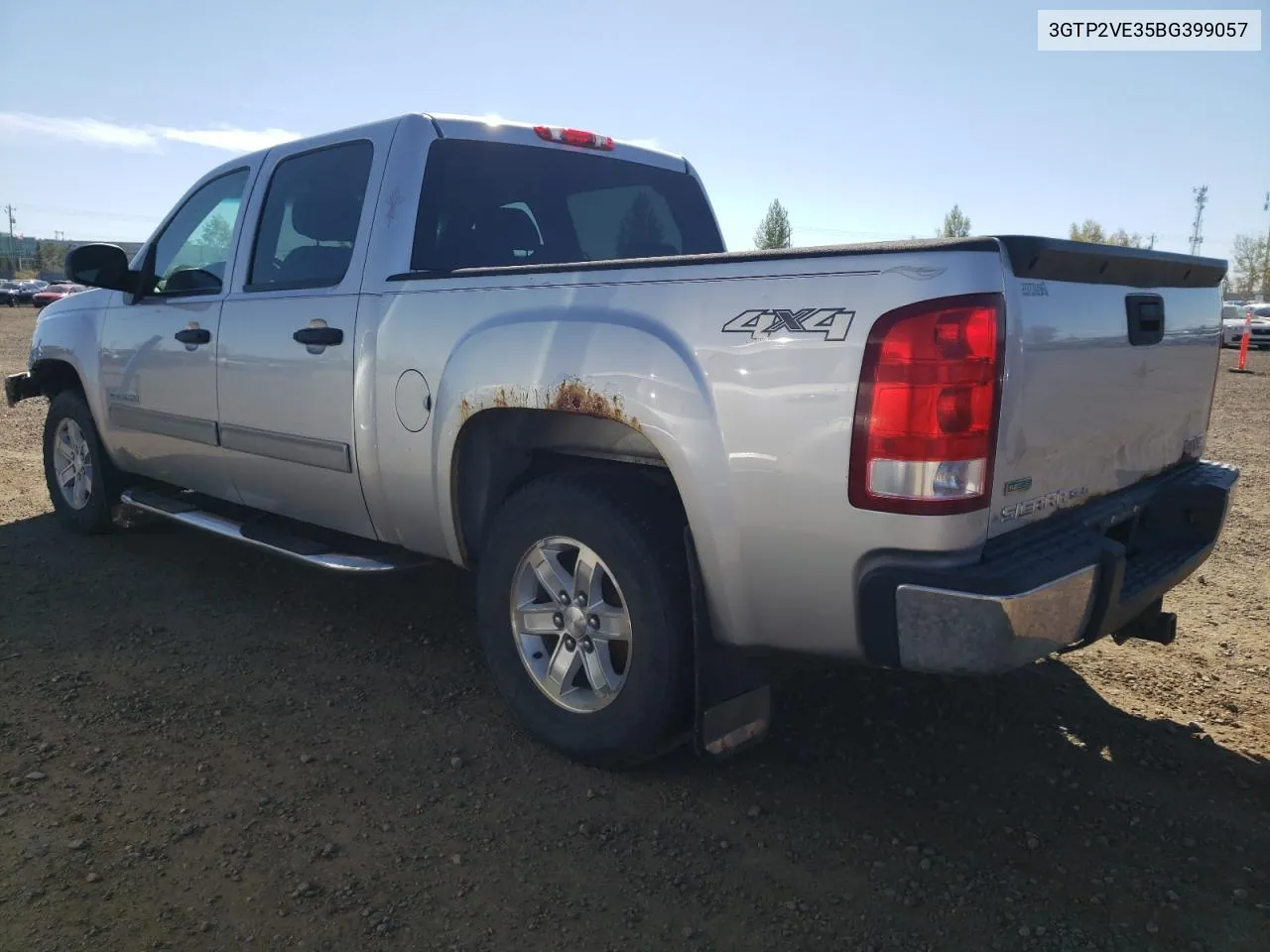 3GTP2VE35BG399057 2011 GMC Sierra K1500 Sle