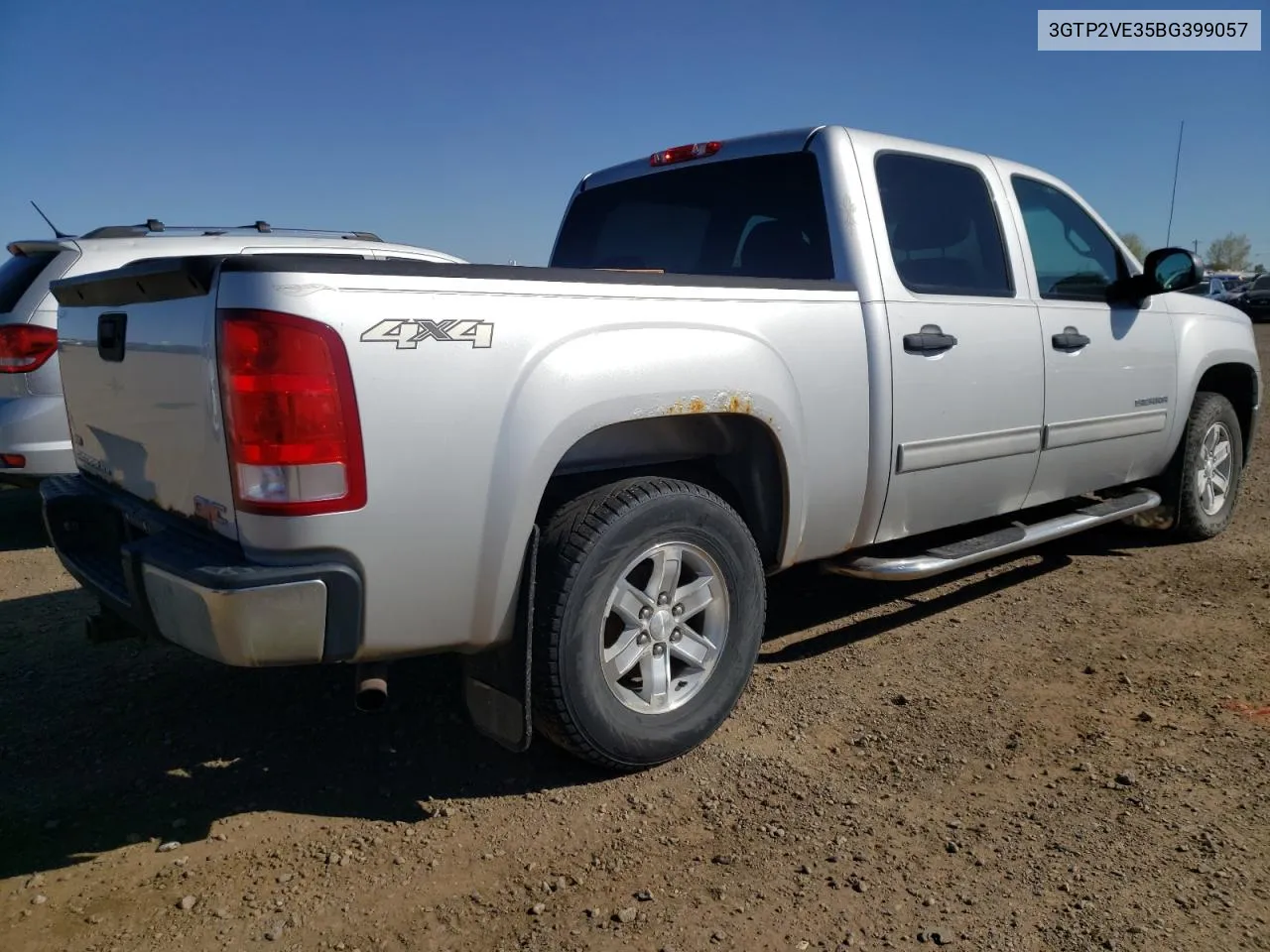 3GTP2VE35BG399057 2011 GMC Sierra K1500 Sle