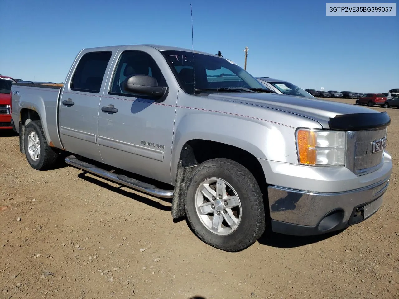 2011 GMC Sierra K1500 Sle VIN: 3GTP2VE35BG399057 Lot: 73599424