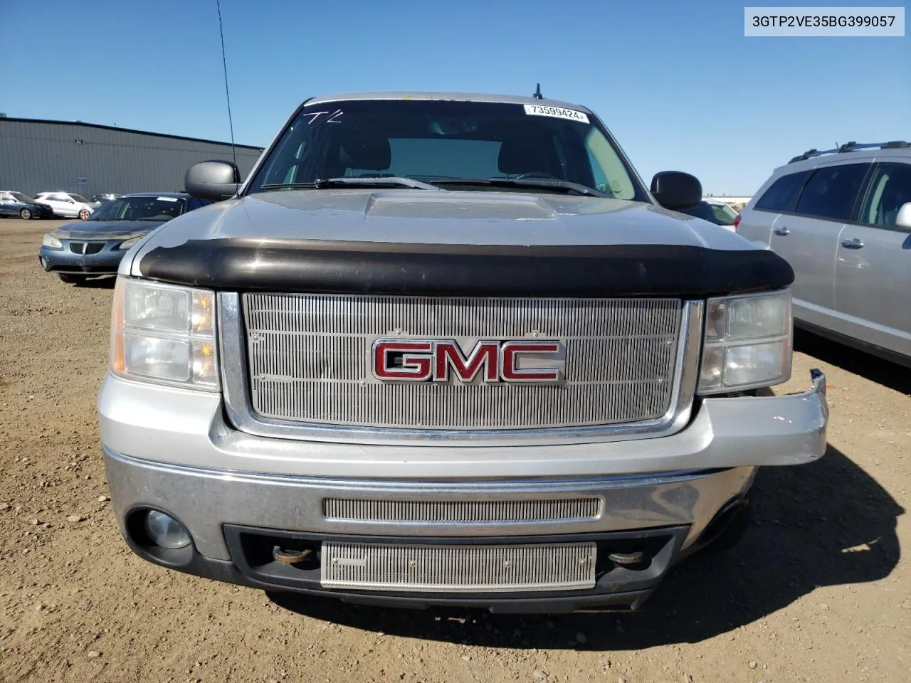 3GTP2VE35BG399057 2011 GMC Sierra K1500 Sle