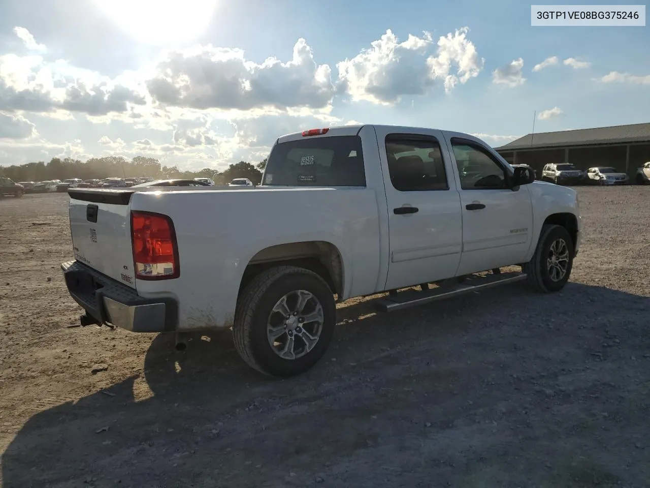 2011 GMC Sierra C1500 Sle VIN: 3GTP1VE08BG375246 Lot: 74118284