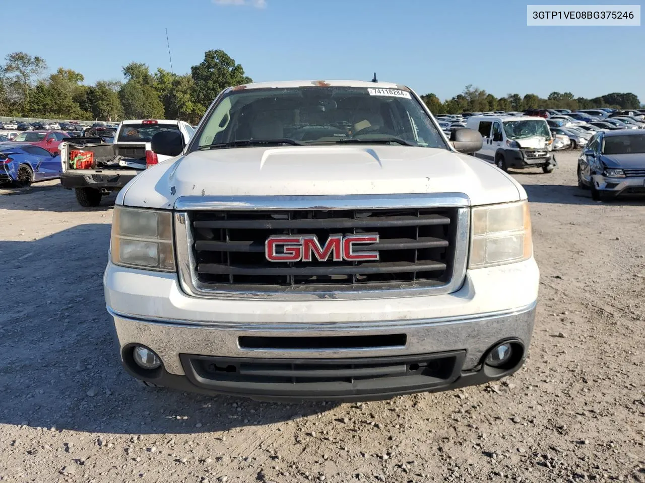 2011 GMC Sierra C1500 Sle VIN: 3GTP1VE08BG375246 Lot: 74118284