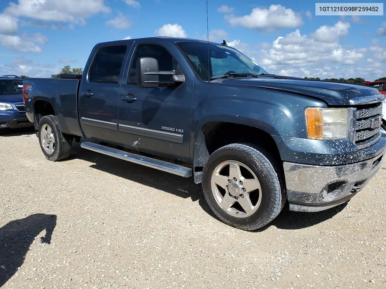 2011 GMC Sierra K2500 Slt VIN: 1GT121EG9BF259452 Lot: 74183684