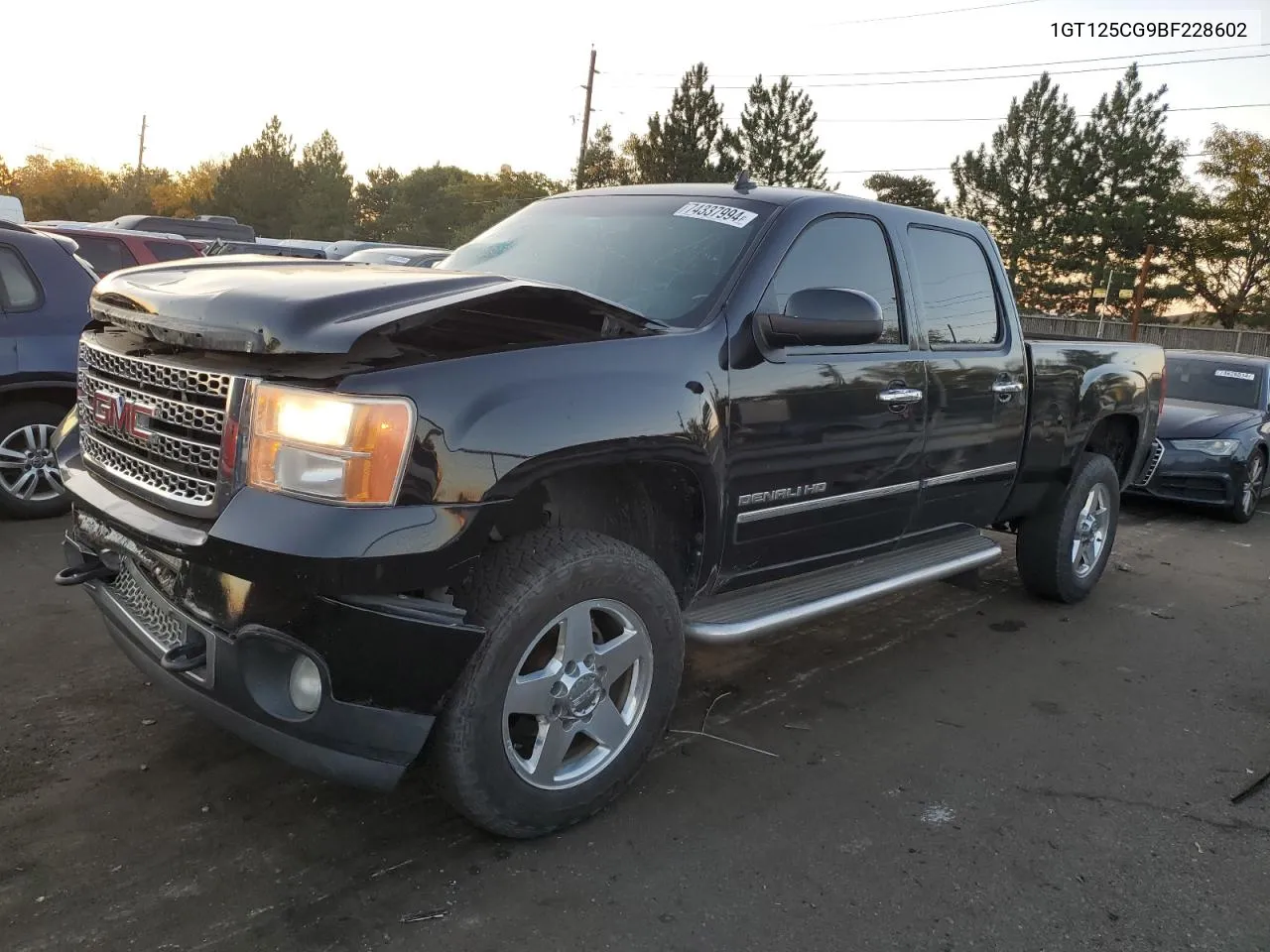 2011 GMC Sierra K2500 Denali VIN: 1GT125CG9BF228602 Lot: 74337994