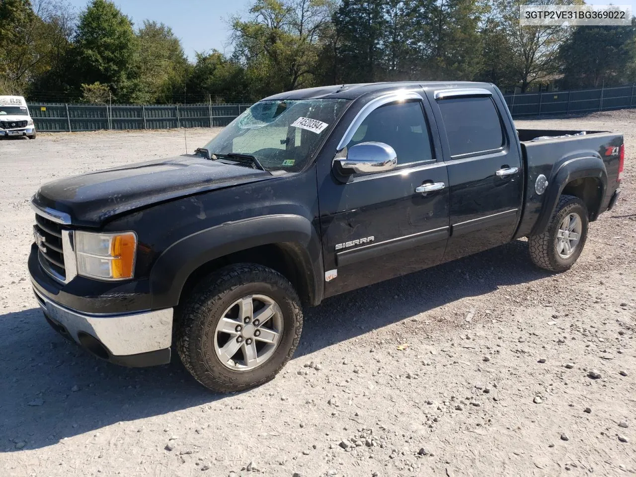 2011 GMC Sierra K1500 Sle VIN: 3GTP2VE31BG369022 Lot: 74520394