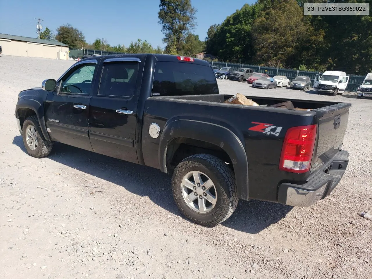 2011 GMC Sierra K1500 Sle VIN: 3GTP2VE31BG369022 Lot: 74520394