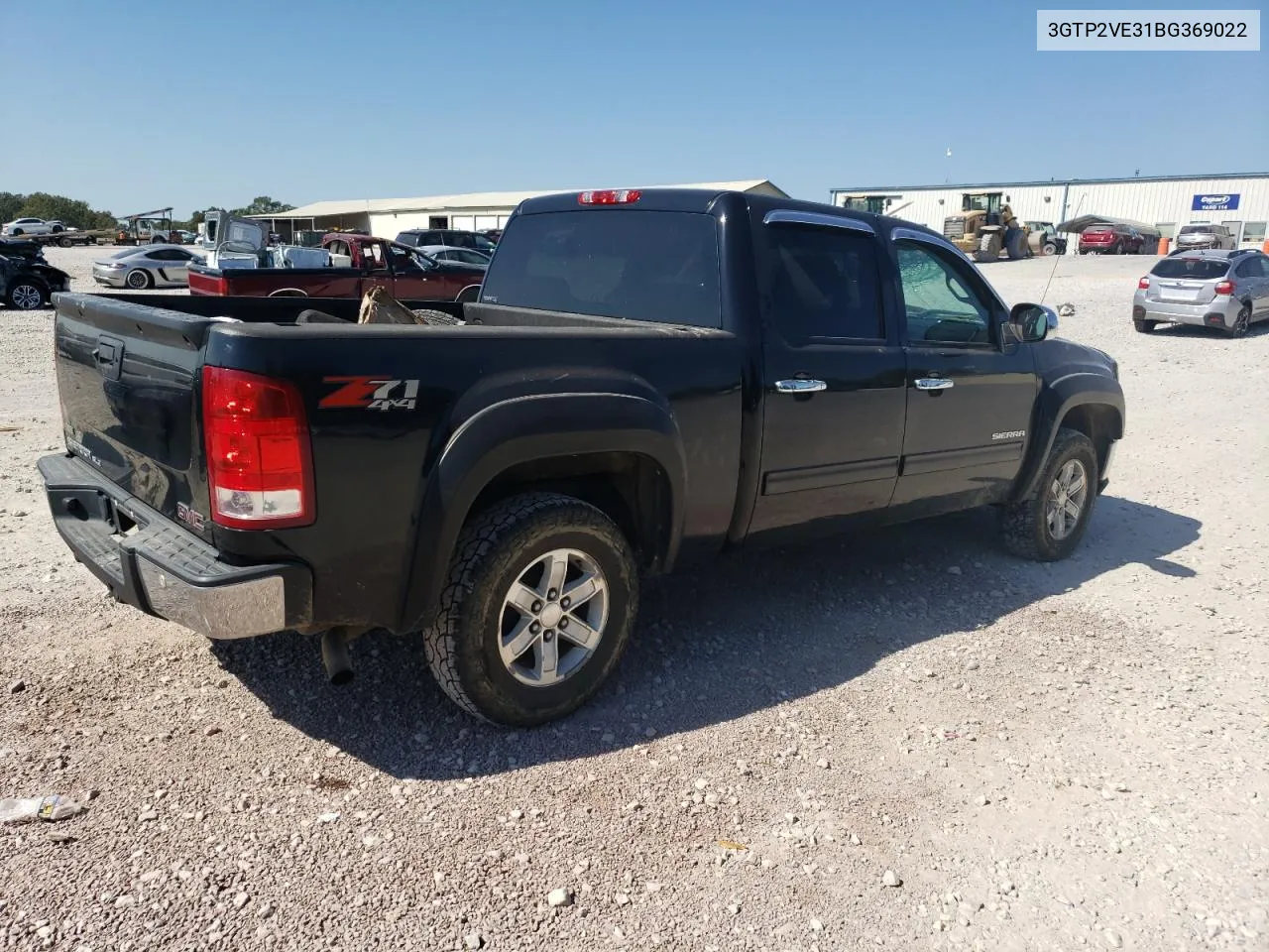 2011 GMC Sierra K1500 Sle VIN: 3GTP2VE31BG369022 Lot: 74520394