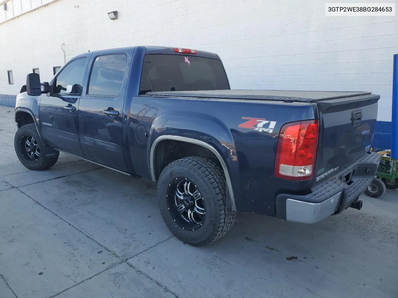 2011 GMC Sierra K1500 Slt VIN: 3GTP2WE38BG284653 Lot: 74845374