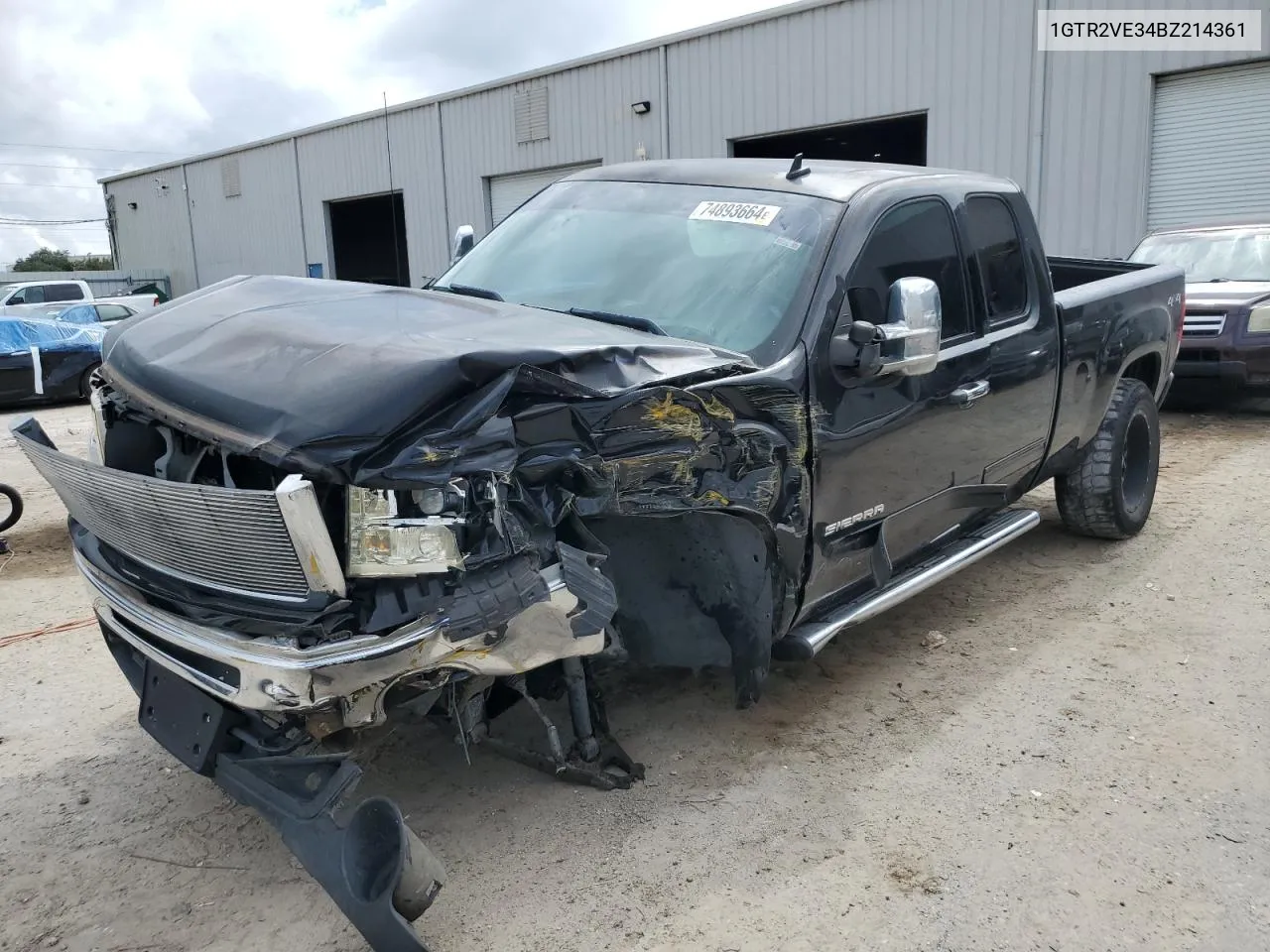 2011 GMC Sierra K1500 Sle VIN: 1GTR2VE34BZ214361 Lot: 74893664