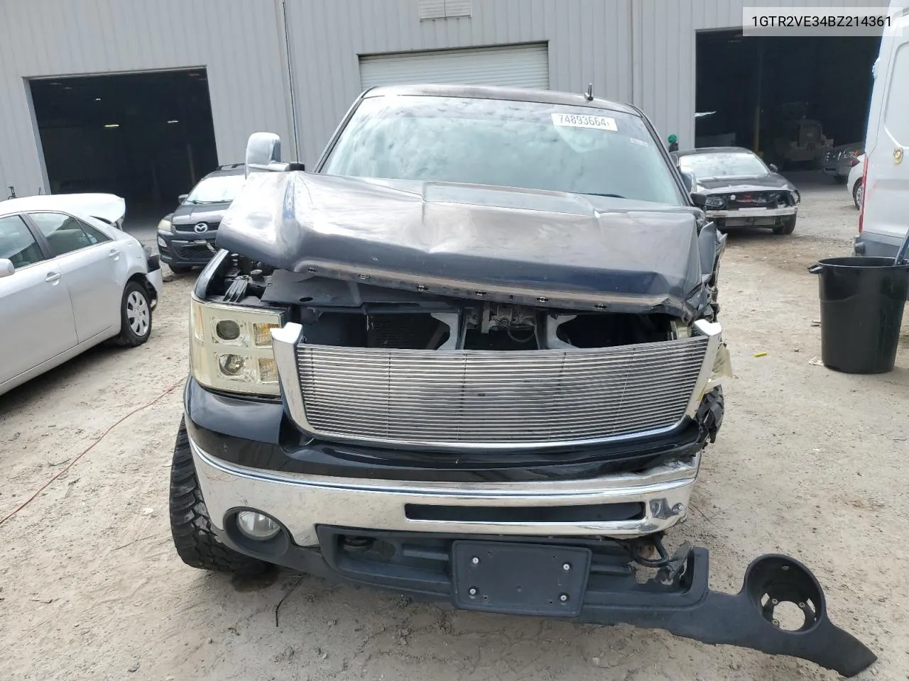 2011 GMC Sierra K1500 Sle VIN: 1GTR2VE34BZ214361 Lot: 74893664