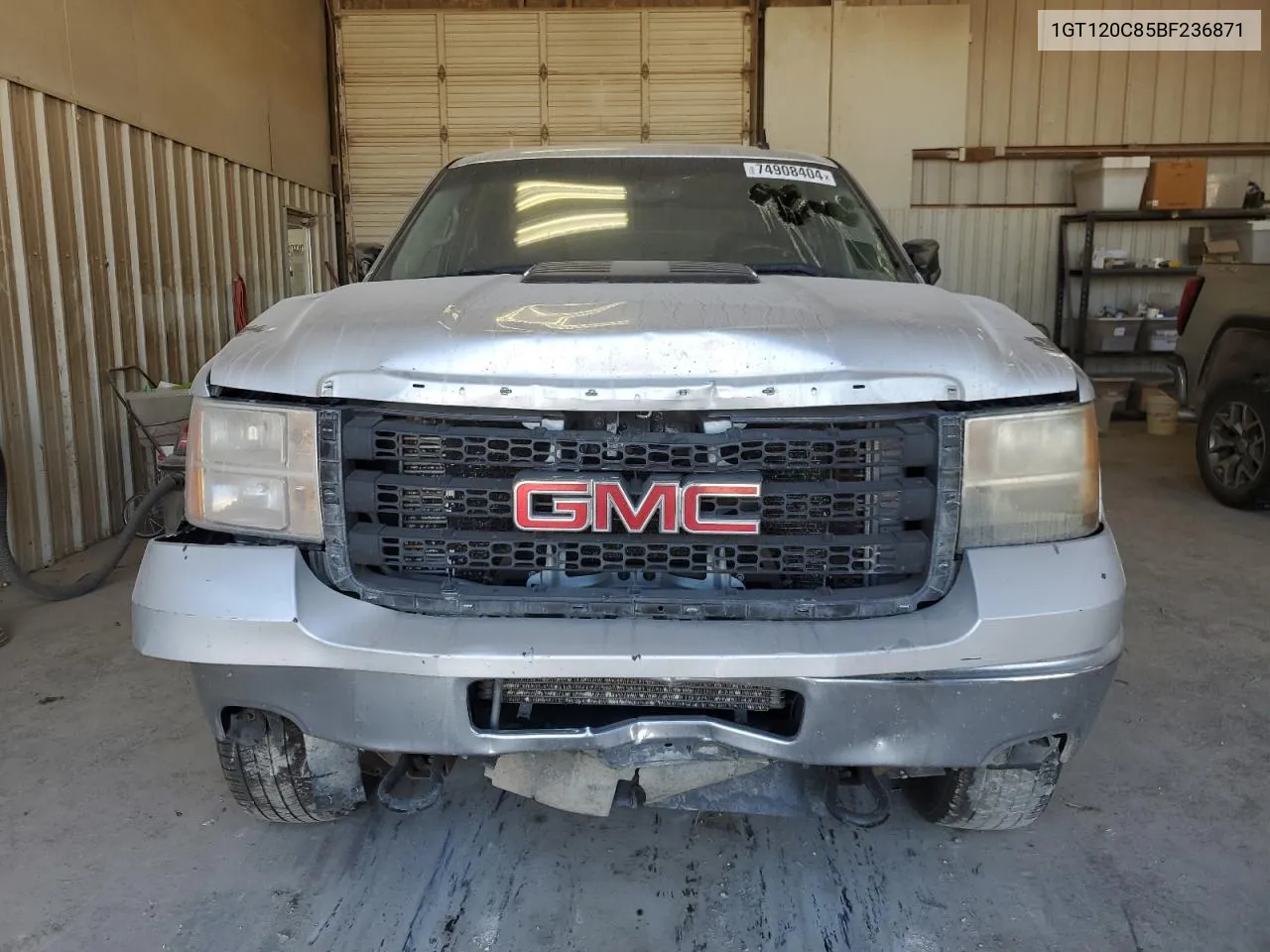 2011 GMC Sierra K2500 Sle VIN: 1GT120C85BF236871 Lot: 74908404