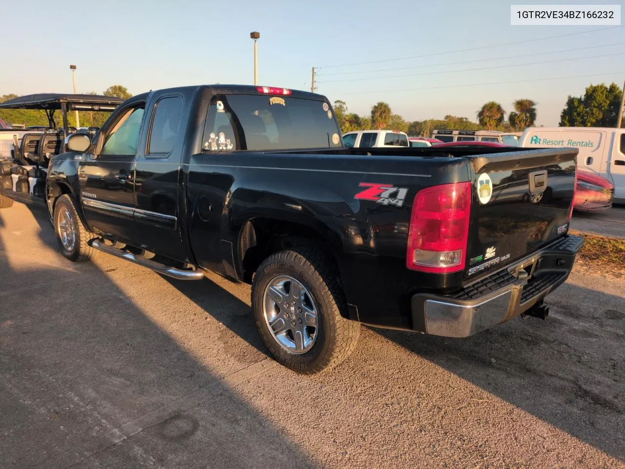 2011 GMC Sierra K1500 Sle VIN: 1GTR2VE34BZ166232 Lot: 74972264