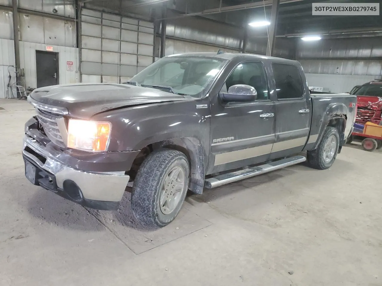 2011 GMC Sierra K1500 Slt VIN: 3GTP2WE3XBG279745 Lot: 74979994