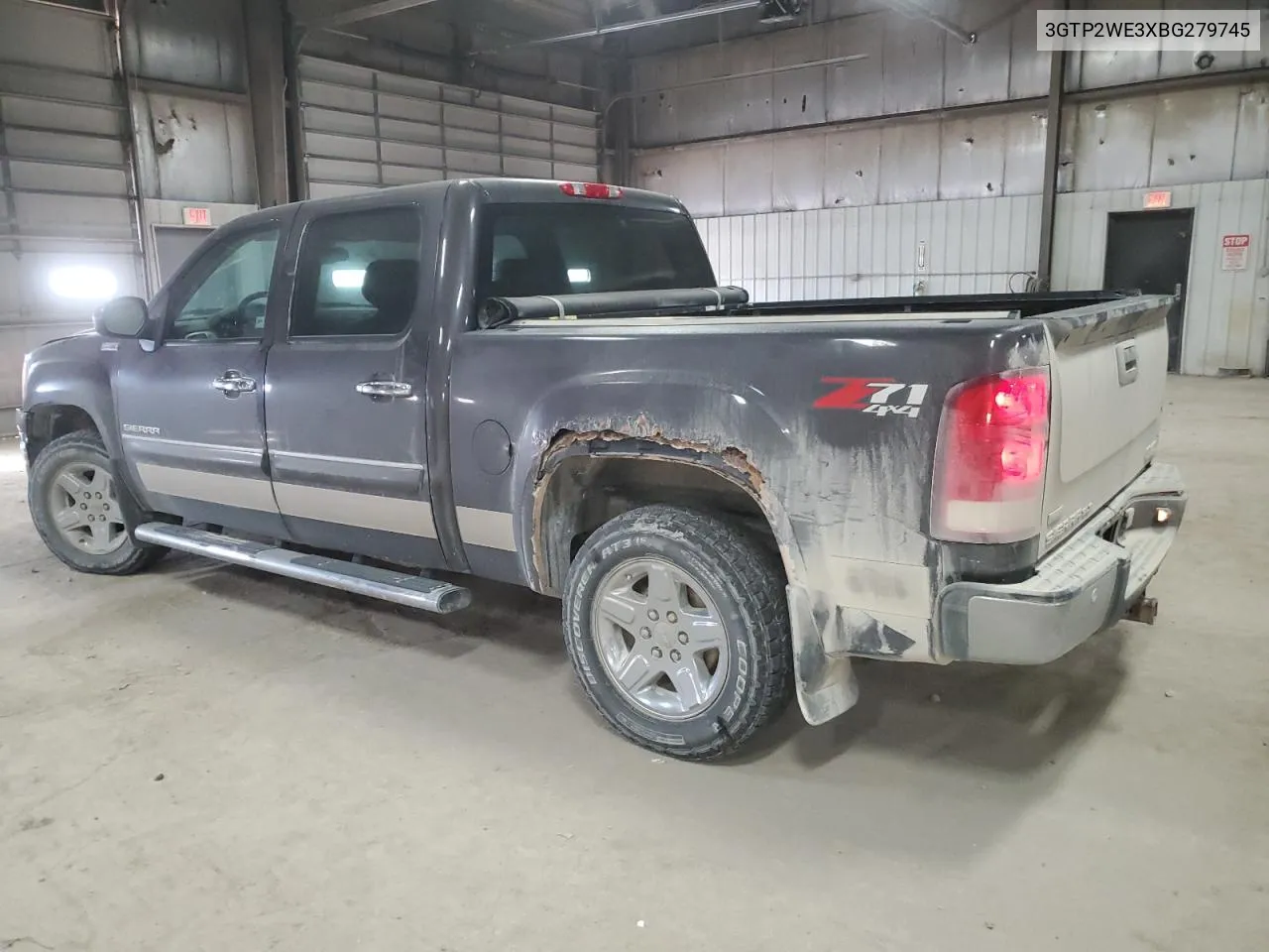 3GTP2WE3XBG279745 2011 GMC Sierra K1500 Slt