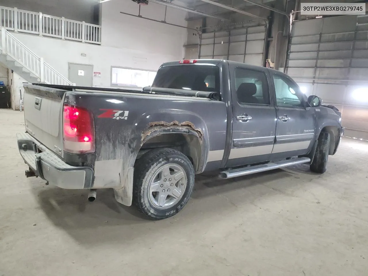 2011 GMC Sierra K1500 Slt VIN: 3GTP2WE3XBG279745 Lot: 74979994