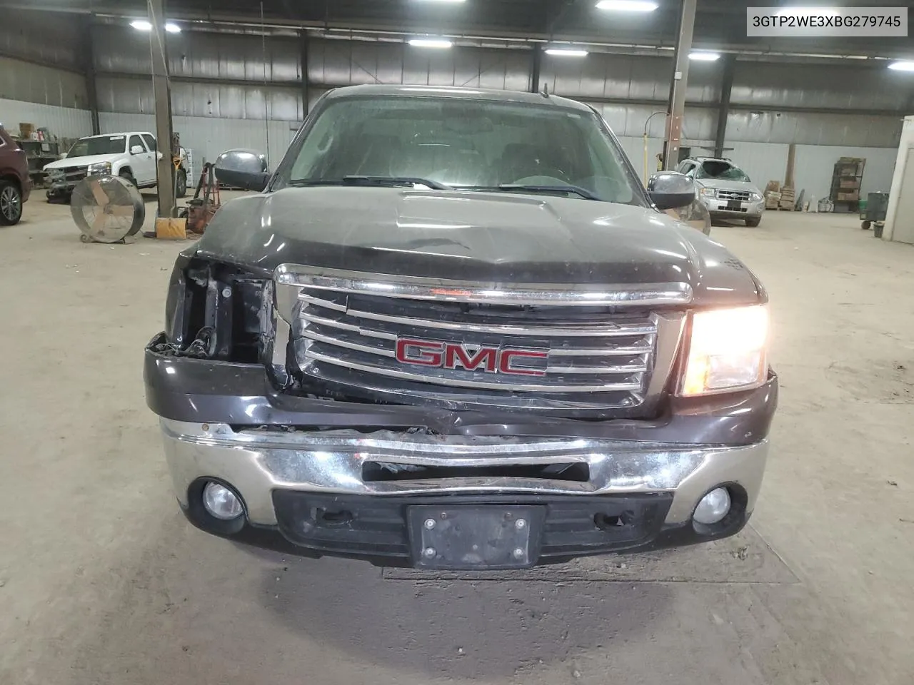 2011 GMC Sierra K1500 Slt VIN: 3GTP2WE3XBG279745 Lot: 74979994