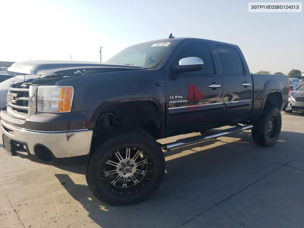 2011 GMC Sierra C1500 Sle VIN: 3GTP1VE03BG124313 Lot: 75021304