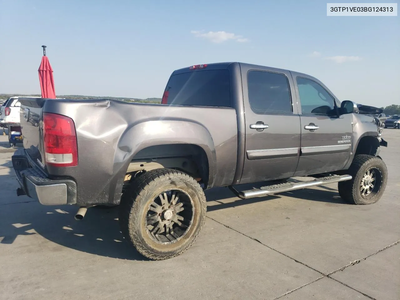 2011 GMC Sierra C1500 Sle VIN: 3GTP1VE03BG124313 Lot: 75021304