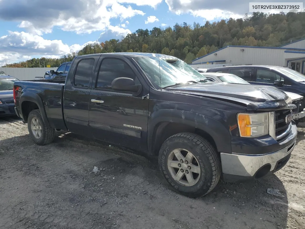 2011 GMC Sierra K1500 Sle VIN: 1GTR2VE3XBZ373952 Lot: 75177344